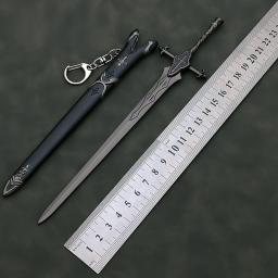 Anime Peripheral Metal Katana Arma para Meninos, Destino, Stay Night Arma, Siegfried Balmunk, Sabre Servo, Presentes Modelo, 22cm - Image 6