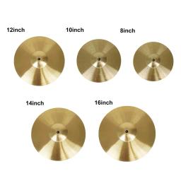 8/10/12/14/16 polegada tambor pratos de bronze percussão respingo acidente hi-hat címbalo liga tambor kit instrumentos musicais - Image 6