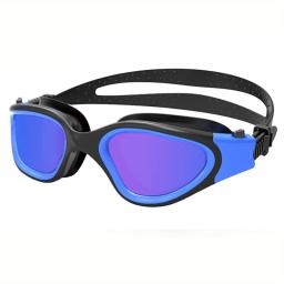 Óculos de Natação Ajustáveis em Silicone para Homens e Mulheres, Anti Nevoeiro, Proteção UV, Lente Clara, Impermeável, Adulto, Óculos de Natação na Piscina - Image 6