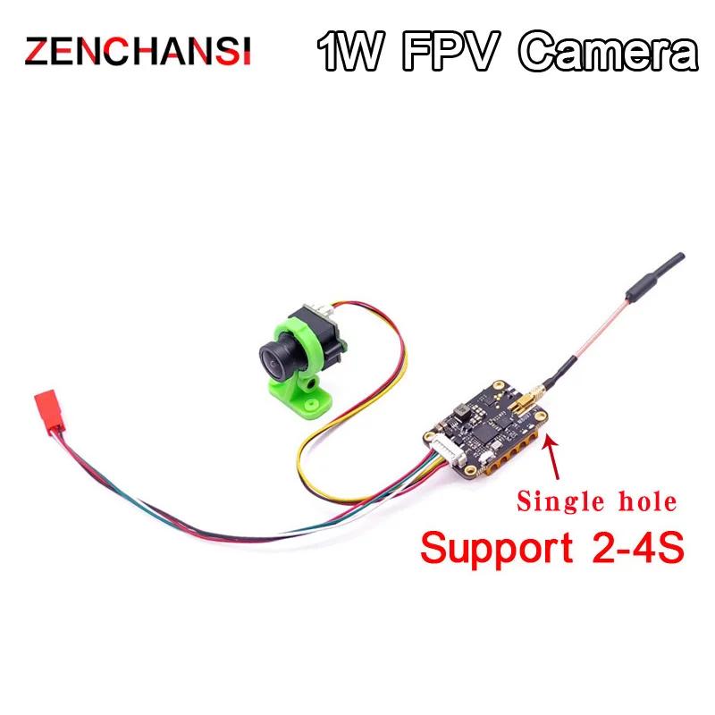 Pronto para usar novo receptor ewrf fpv lançador analógico de transmissão de vídeo + transmissor 300mw/600mw/1000mw + câmera cmos1000tvl para rc - Image 1
