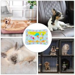 Tapete de água inflável espessado para pet, Playmat com peixe mar oceano tema, Brinquedo sensorial para gato e cachorro - Image 5