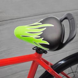 Sela de bicicleta de couro PU para crianças, almofada macia, almofada conforto, assento MTB impermeável, sela de criança - Image 5