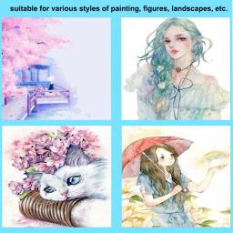 Artista Aquarela Paint Set, cores sortidas profissionais, suprimentos de arte, grande kit de viagem para iniciantes artistas adultos e crianças - Image 5