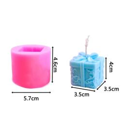 Nova vela 3d moldes de cera de soja molde de silicone aromaterapia gipsita presente de natal vela diy molde de vela artesanal sabão molde - Image 6
