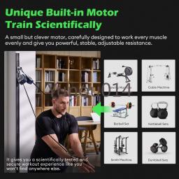 Máquina De Ginásio Multifuncional, Equipamento De Fitness Inteligente, Monstro De Ginástica, Tudo Em Um, Personal Gym Trainer - Image 2