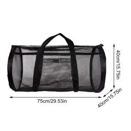 Multifuncional Snorkeling Foldable Mesh Tote, Surf, Natação, Portátil, Nylon, Exterior, Mergulho, Extra Grande, Saco De Armazenamento De Praia - Image 6