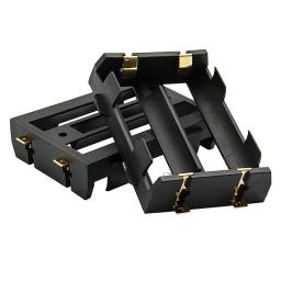 Suporte De Bateria Com Pinos De Bronze Caixa De Bateria, Estojo De Armazenamento, Banco De Recipientes, 18650 - Image 2