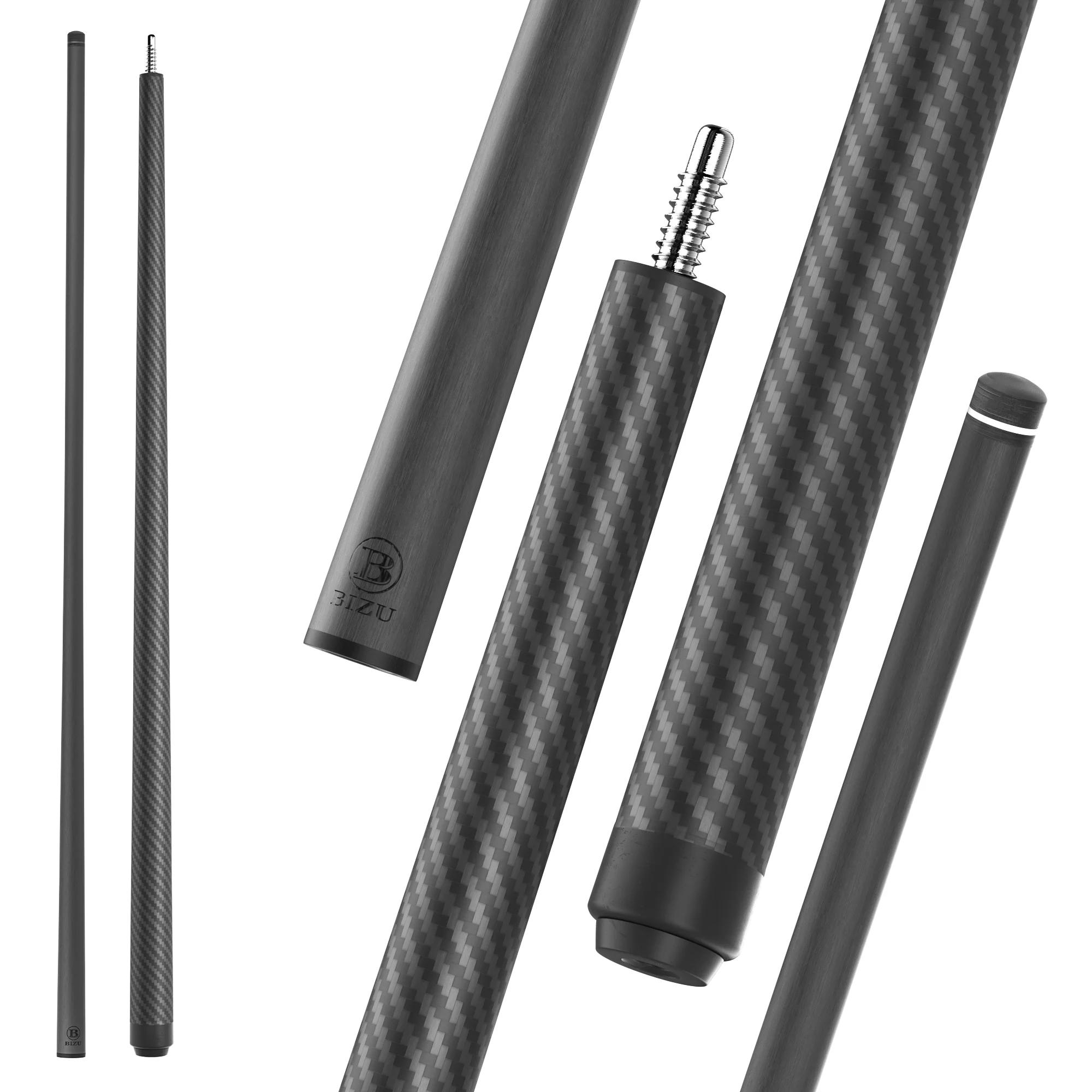 BIZU Fibra de Carbono Taco de Bilhar Snooker Pool Putter com 3/8x8 Junta Ferramenta de Jogos de Precisão para Mesa de Bilhar - Image 1