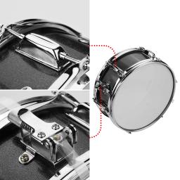 Portátil Snare Drum Set com baquetas, alça de ombro, Drum Key, instrumento de percussão para estudantes e iniciantes, 12" - Image 3