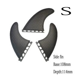 Tri-Fin Carbon Fiber Fin Surfboard Fins, grandes acessórios de surf board, vários tamanhos, S e M, Clearance Sale - Image 4