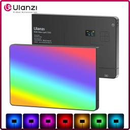 Ulanzi lt003 rgb luz de vídeo cor cheia painel de luz 8000mah pode ser escurecido 2500-9000k cri 95 + photo studio lâmpada 266 contas livestream - Image 1