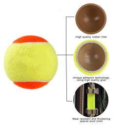Soft Professional Beach Tennis Balls, Professional Paddle Balls for Training, Acessórios de tênis ao ar livre, 50% Standard Pressure - Image 5