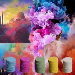 5pc Casamento Halloween Spray Suprimentos Colorful Effect Tube Smoke Props Party Spray Smoke Tube Bottle Studio Car Photography Props - Image 5