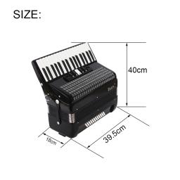 IRIN-Acordeão Profissional com Bolsa De Armazenamento, 48 Acordeão Baixo, Instrumentos De Teclado, Performance, Ensino - Image 4