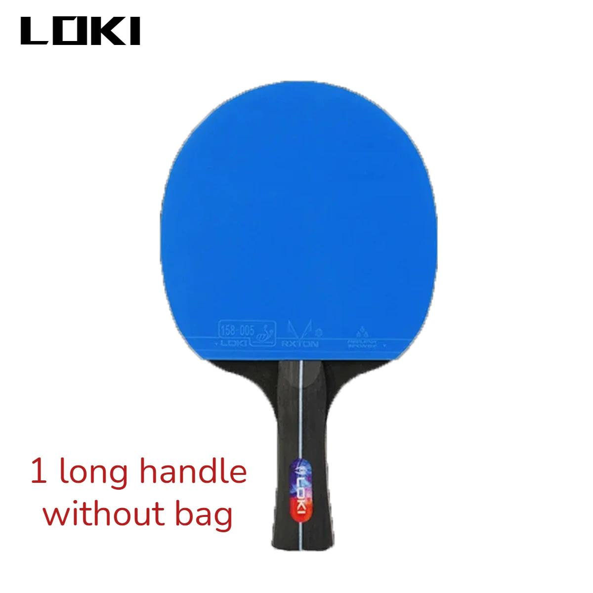 LOKI-Conjunto De Raquete De Tênis De Mesa, Entretenimento Em Casa, Raquetes De Ping Pong, Cor Azul, K5000, 1Pc, 2Pcs - Image 1