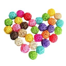 Papagaio Chewing Toy Ball, cor primária, Sepak Takraw, Pet Bird Training, brinquedo interativo, Bird Cage Decoração, Bird Supplies, 10pcs - Image 4