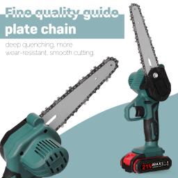 21v portátil mini serra de poda elétrica recarregável pequena madeira spliting motosserra ferramenta para jardim pomar ramo clipe ferramentas elétricas ferramentas elétricas - Image 6