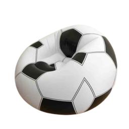 Sofá inflável preguiçoso do PVC, espreguiçadeira impermeável do futebol único, jogos ao ar livre portáteis, dobráveis e mobília do lazer - Image 4