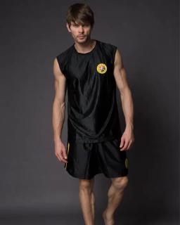 MMA Boxe Shorts e T-Shirt Set, Artes Marciais Colete, Ginásio Vestuário, Shorts Boxe, Basquete, Kickboxing, Sanda Sport Jersey, Calças Curtas - Image 6