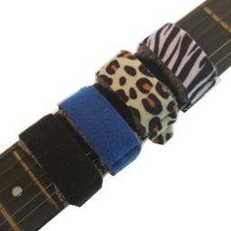 Ajustável guitarra corda ruído redutor, mudo amortecedor, Fretboard mudo envoltório para baixo elétrico, novo - Image 6