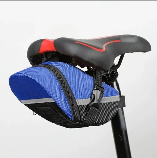 Bolsa de Selim de Bicicleta Traseira - Leveza e Durabilidade para suas Aventuras