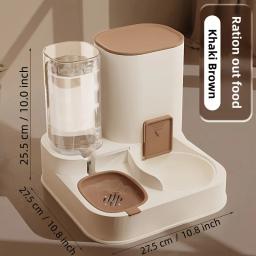 Gato automático alimentador Waterer Set, 2 em 1, grande capacidade, destacável, uso interno - Image 5
