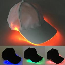 Boné de beisebol LED light up para homens e mulheres, chapéus brilhantes, bonés noturnos, viseiras luminosas, festa do clube, hip hop, golfe - Image 2