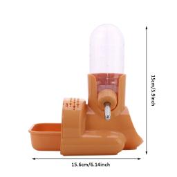 Garrafa de água automática para pequenos animais, Dispositivo de alimentação para animais, Recipiente de alimento - Image 6
