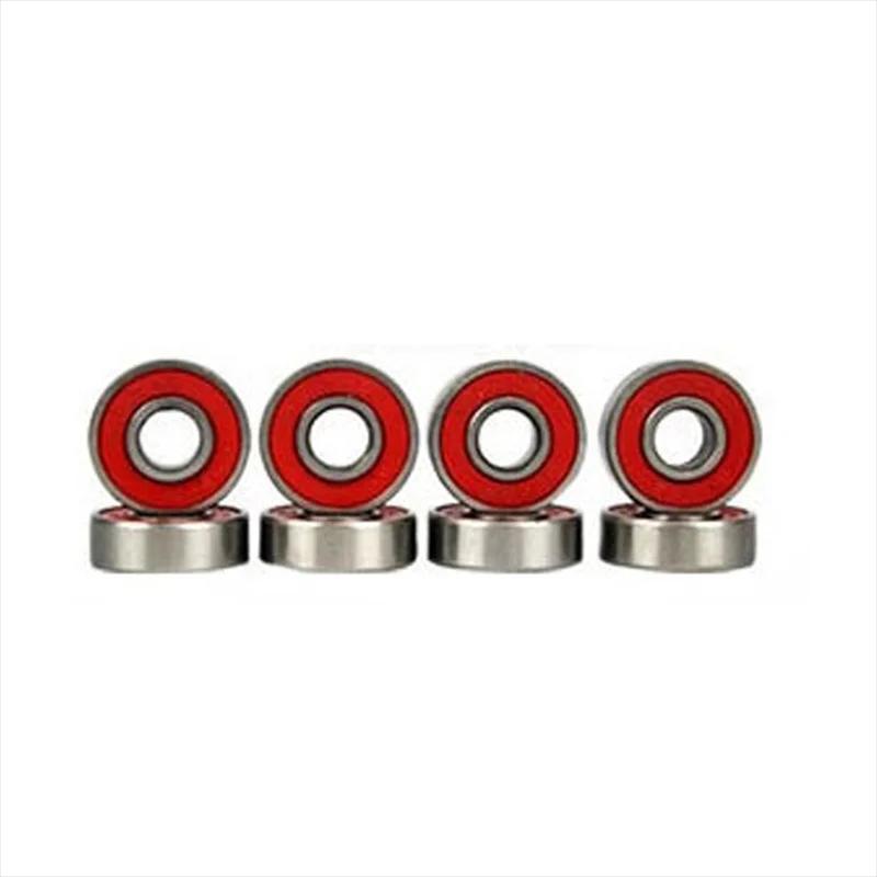4 rodas de skate iluminadas com ABEC 11 rolamentos Longboard Wheels LED Flash à noite 70mm 65mm 78A cor laranja azul - Image 1
