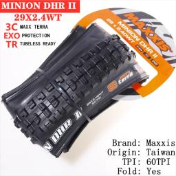 Maxxis Minion DHR (M327ru) 26/27.5/29 Polegada, pneu dobrável downhill para mountain bike, mais resistente ao desgaste e curvatura mais forte - Image 5