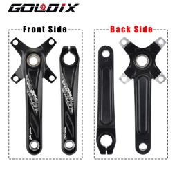 Goldix 104bcd dentes largos e estreitos pedaleira de bicicleta 170/175mm manivela redonda/oval anel de corrente 32t/34t/36t/38t pedaleira de bicicleta - Image 3