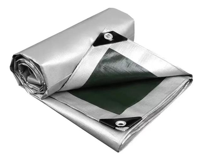 Tecido impermeável de PE 0.32mm para jardim, proteção de plantas, barcos, carros, caminhões, e casas de cachorro ao ar livre