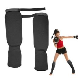Kickboxing caneleiras karate/taekwondo/muay thai/boxe leggings tornozelo suporte proteção pé cinta equipamentos - Image 5