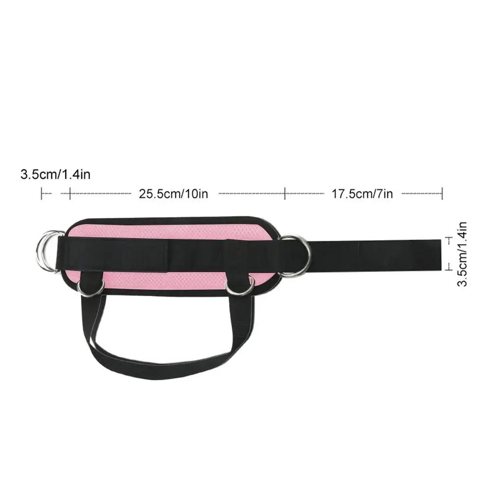 Duplo D-Ring Fitness Tornozelo Cinta, Máquina de Cabo, Chute, Costas, Ginásio, Perna, Glute Trainer, Hip Muscle Training Correias, 1Pc - Image 1