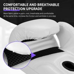 Fiving luvas de boxe profissional sanda adulto crianças treinamento sacos de areia muay thai luta livre para homens e mulheres - Image 3
