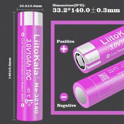 LiitoKala Na-32140 Bateria de íon de sódio 10AH 3000 ciclos Qualidade original 32140 Grau A RV EV Temperatura extrema externa - Image 6