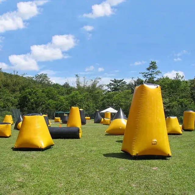 Oferta Imperdível: Bunkers Infláveis para Paintball a Preço Acessível na China