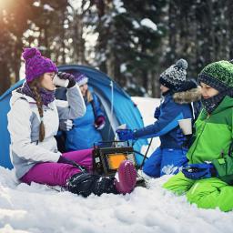 Aquecedor a gás com alça para Camping, Aquecedores a gás ao ar livre, Camping Aquecedor Espaço, Caravan Tent, Pesca Aquecimento, Mantenha Quente - Image 3