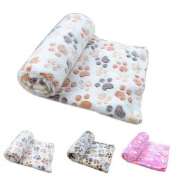 Quente Pet Fleece Blanket, tapete de cama, almofada, capa, almofada para cão, gato, cachorro, suprimentos de inverno animal, quente - Image 1
