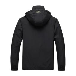 Jaqueta de Caminhadas Impermeável para Homens, Windproof, Ao ar livre, Camping, Caça, Corrida, Pesca, Casacos Esportivos, Tamanho Grande, Outono - Image 4