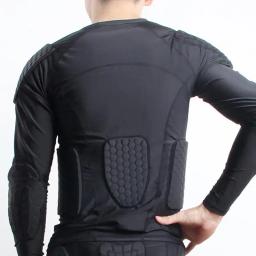 EVA Sponge Armors Jersey para Homens, Cotovelo, Peito, Ombro, Protetor de Cintura, Anti Impacto, Basquete, Rugby, Futebol, Goleiro, Grosso - Image 5