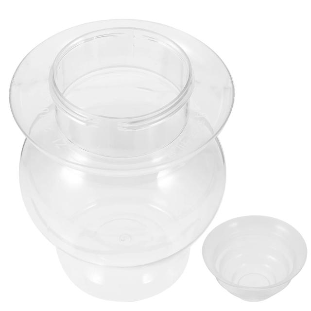 Garrafa Plástica Ideal para Fermentação de Alimentos - Frascos para Kimchi e Conservas em Casa