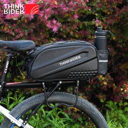 Impermeável Reflective Bicicleta Saddle Bag, Grande Capacidade, cauda Tronco Traseiro Bag, Road Mountain Bike Bagagem Transportador, Bicicleta Sacos, 14L - Image 1