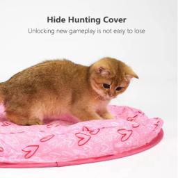 Brinquedos engraçados automáticos do gato, Movimento elétrico, Undercover Moving, Bouncing Rolling Ball, Brinquedo interativo para Indoor Kitty Pet - Image 4