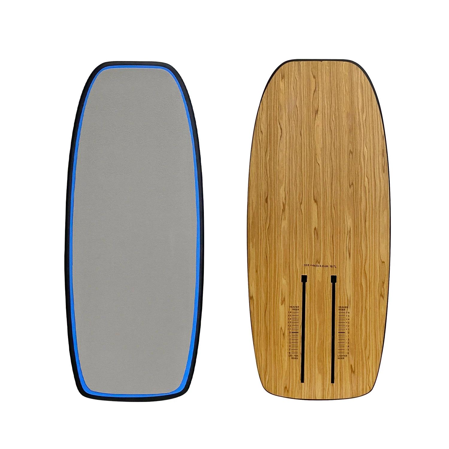 Non-Powered Água Hydrofoil Board, Pedal EPS De Fibra De Carbono, Hydrofoil Surfing Board, Melhoramento De Grão De Madeira, Várias Cores, 16.7L - Image 1