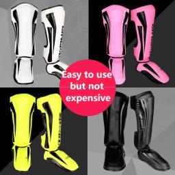 Espessado Muay Thai Leg Protection, Sanda Lutando com os Pés, Proteção de canela, Tornozelo e tornozelo, Equipamento de proteção - Image 2