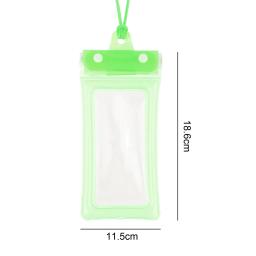 Bolsa impermeável para celular, protetor leve, tela sensível ao toque com cordão, apto para natação, vela, esportes aquáticos, praia, mergulho - Image 6