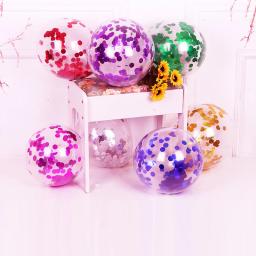 Conjunto de balões de látex transparente para decoração de festa, conjunto de 10 peças, para aniversário, casamento, atacado - Image 5