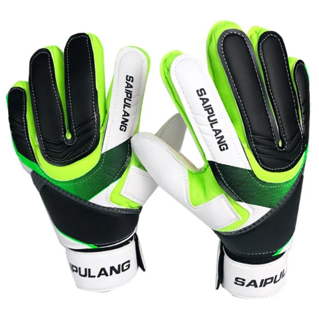 Luvas de Goleiro Profissionais em Látex Espessado para Máxima Proteção no Futebol Juvenil