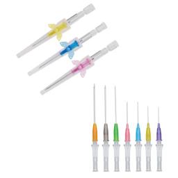 Cão e gato descartáveis i, 50pcs V. Cateter animal com tampa de heparina, Pet Cateter, Ferramentas veterinárias, 22G, 24G, 26G - Image 1